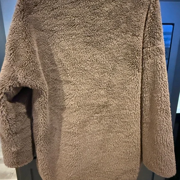 Varley Brown Sherpa Jacket - Picture 6 of 7